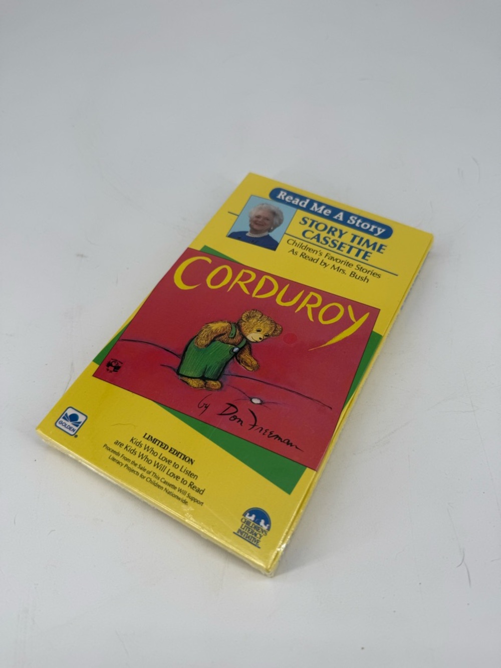 Corduroy Story Time Cassette - Yellow & Red Cover